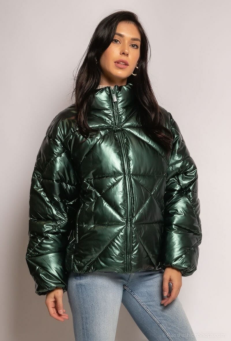 Short oversized puffer jacket | ATTRAIT 
