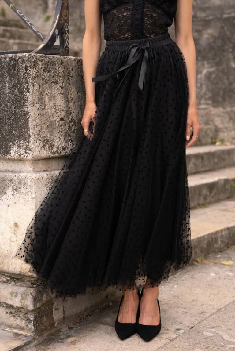Choklate Paris Tulle Skirt -Light Grey